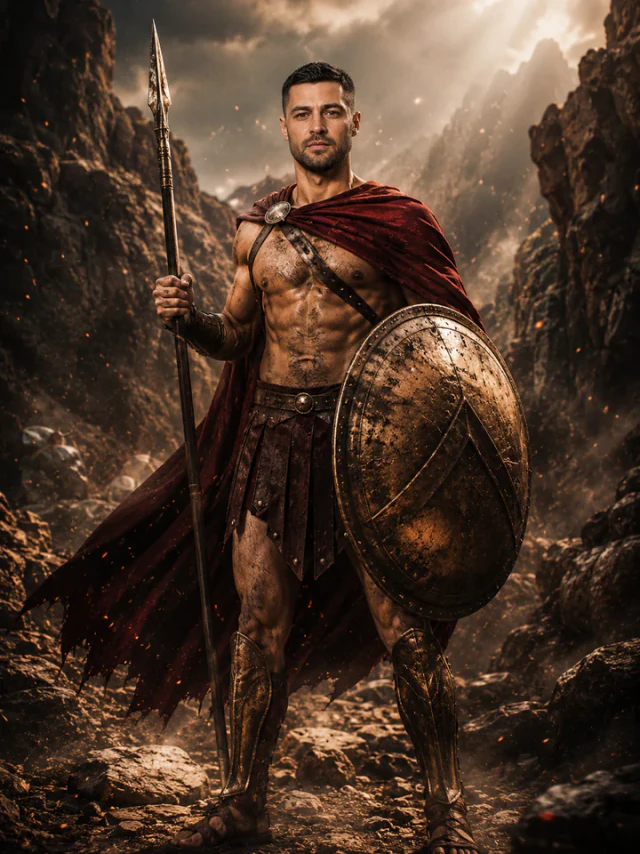 Основной кадр стиля «This is Sparta»