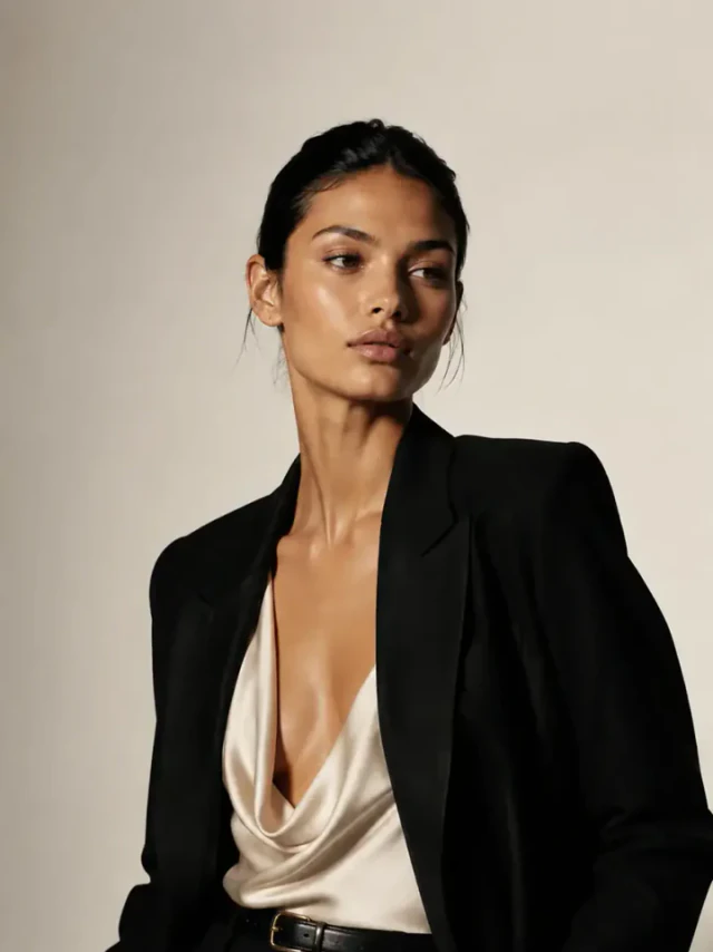 Фотосессия в стиле Vogue, стиль «Обложка Vogue» — Журнальная обложка с драматичным студийным светом
